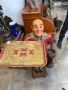 Дървена фигура на иконом/сервитьор №7397 , снимка 4