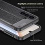 Защитен TPU калъф и Протектор за Samsung Galaxy A17 5G / A17 4G - Личи текстура, Черен, снимка 7