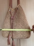 Плетена лятна дамска чанта, снимка 2