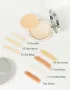 CLINIQUE Stay - MATTE  sheer PRESSED POWDER компактна пудра, Honey 04 , снимка 2