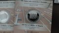 Сребърна монета 100 години лека атлетика в България, снимка 2