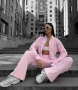 Дамски кадифен сет MOOD baby pink, снимка 1