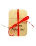 Дървена кутийка за паричен подарък с панделка и кратък текст, снимка 5