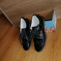 Детски обувки за момиче черни ест. кожа, снимка 1 - Детски обувки - 45712543