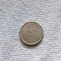 2 1/2 стотинки 1888, снимка 1 - Нумизматика и бонистика - 45759636