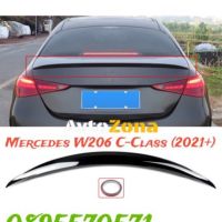 Mercedes W206 C-Class (2021+) - Спойлер за багажник AMG - черен гланц, снимка 1 - Аксесоари и консумативи - 45226851