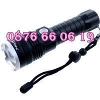 Мощен акумулаторен LED фенер P90, снимка 4 - Къмпинг осветление - 45144918