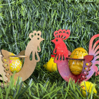 Великденски поставки за яйца., снимка 8 - Декорация за дома - 44973743