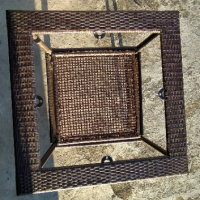 Градинска маса от ратан, снимка 4 - Градински мебели, декорация  - 44938254