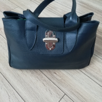 Италианска кожена чанта, снимка 5 - Чанти - 44993257