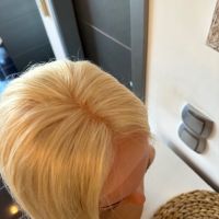 Перука изработена от естествена коса, снимка 2 - Аксесоари за коса - 45451352