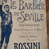 Продавам LE Barbier de Seville.ROSSINI, снимка 1 - Колекции - 45036328