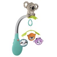 Въртележка за легло Fisher Price, с коала и животни, снимка 2 - Кошарки - 45629547