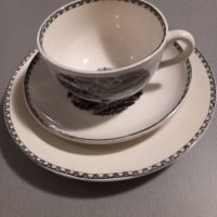 Троен сет за чай/кафе от холандски порцелан, снимка 2 - Чаши - 45180958