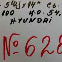 14’’4x100 originalni za hyundai/kia 14”4х100 оригинални за хюндай/кия-№628, снимка 2 - Гуми и джанти - 45490359