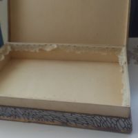 Красива стара ретро картонена кутия от соца за декорация или колекция, снимка 2 - Други ценни предмети - 45170034