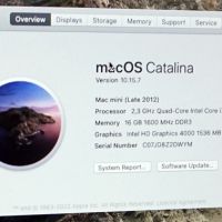 Apple Mac Mini 6.2 A1347 - i7-3615QM, 16GB DDR3, 1TB HDD - Гаранция! Безплатна доставка! Фактура, снимка 2 - Работни компютри - 45266923