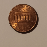 1 цент САЩ 2002 1 цент 2002 Американска монета Линкълн , снимка 3 - Нумизматика и бонистика - 44941725