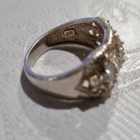Сребърен пръстен 4,45 гр , снимка 4 - Пръстени - 45306226