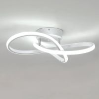 НОВА Бяла таванна лампа, 38W, снимка 1 - Лед осветление - 45127771