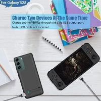 Нов 4800mAh Защитен Кейс за Samsung Galaxy S22 Зарядно Устройство калъф Самсунг, снимка 5 - Калъфи, кейсове - 45659331