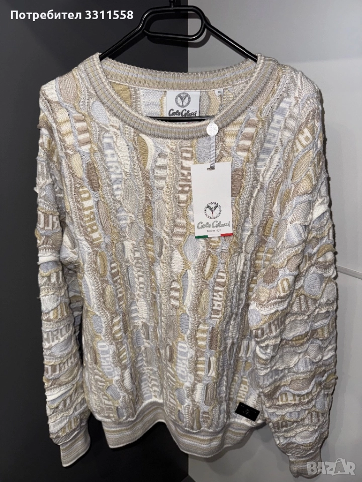 Carlo Colucci - Пуловер Bonez MC, снимка 1