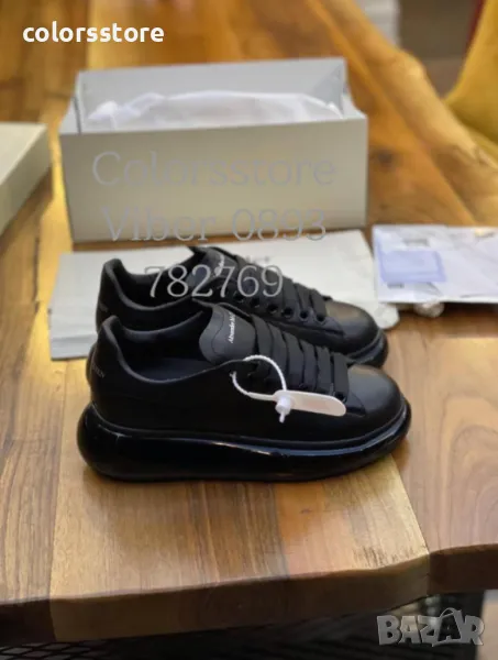 Черни кецове Alex@nder McQueen-BR33U, снимка 1