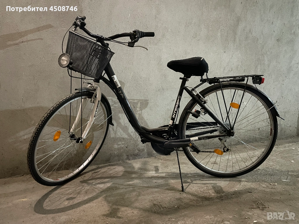 Почти нов Дамски велосипед Interbike Elise със скорости, снимка 1