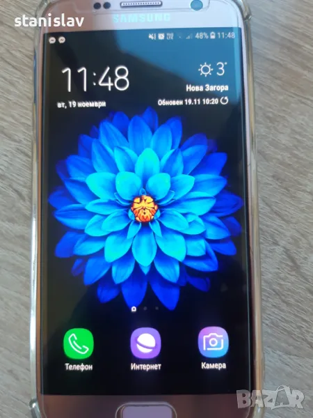 samsung s7 gold, снимка 1