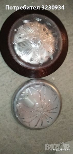 три влагоустойчиви тела -кълбо,три плафониери за таван или стена ,една  настолна лампа, снимка 1