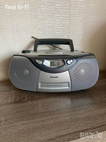 PHILIPS AZ-1003 MP3-MP4  Радио диск Касетофон , снимка 1