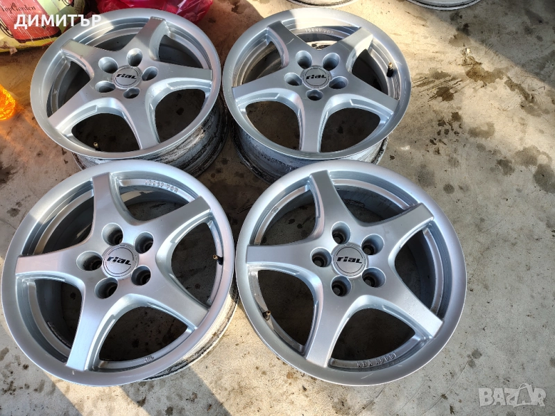 4бр.АЛУМИНИЕВИ ДЖАНТИ 16ки RIAL 5x112 6,5J ET42 за VW Golf,Touran, снимка 1