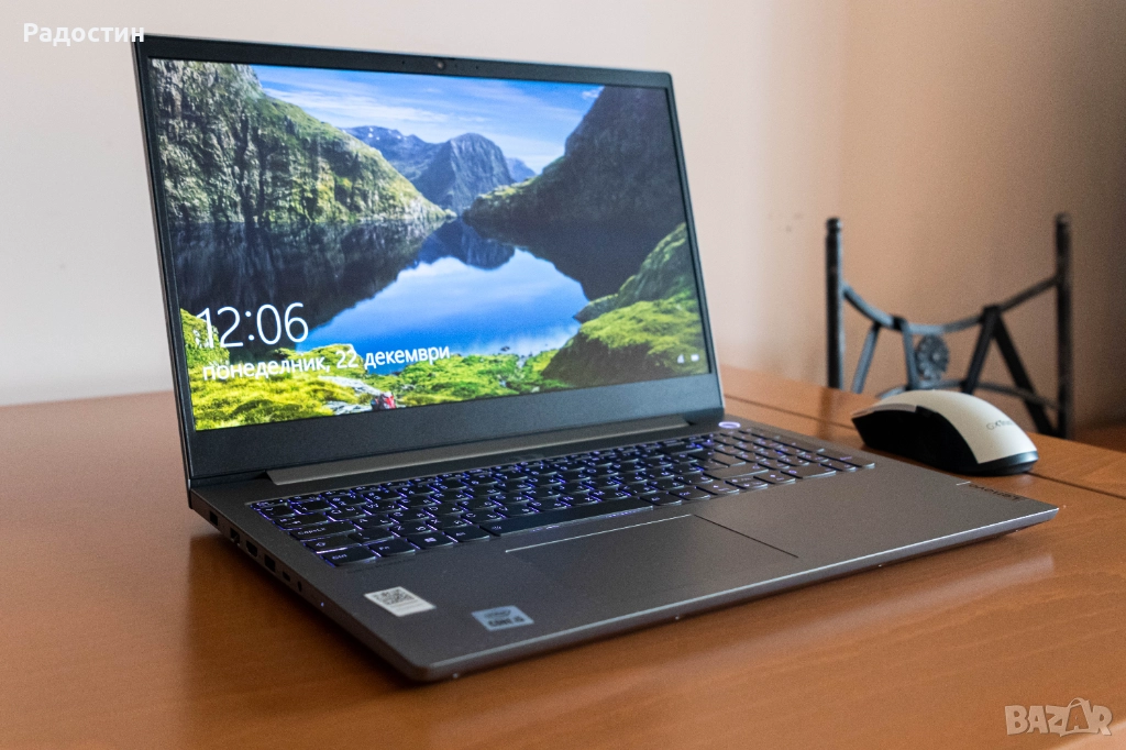 Lenovo ThinkBook 15p – като нов + подарък мишка и чанта !, снимка 1