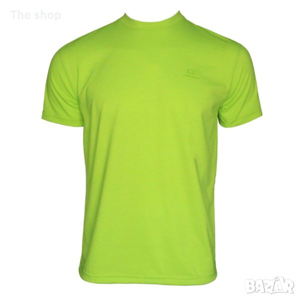 Памучна тениска в зелен цвят (003), снимка 1