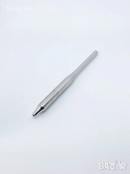 Стоманена дръжка за стоматологично огледало – професионален инструмент, снимка 1