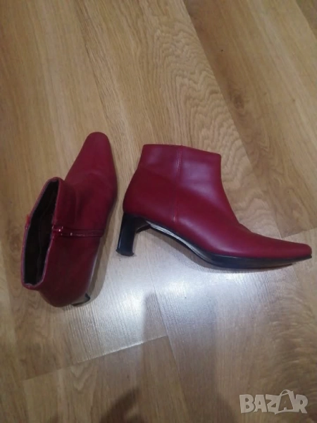 Дамски боти естествена кожа , снимка 1
