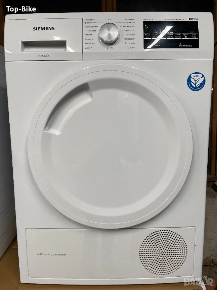 Сушилня Siemens iQ500 A+++ 8 кг 6м гаранция, снимка 1