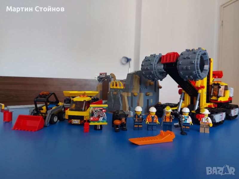 Лего Сити 60188 - Миньорска площадка за експерти/Lego City Mining Experts Site, снимка 1