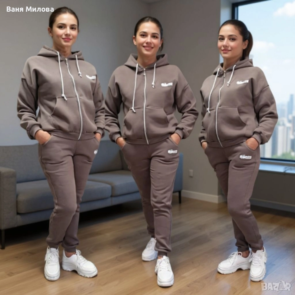 Дамски екипи до 3хл ватиран , снимка 1