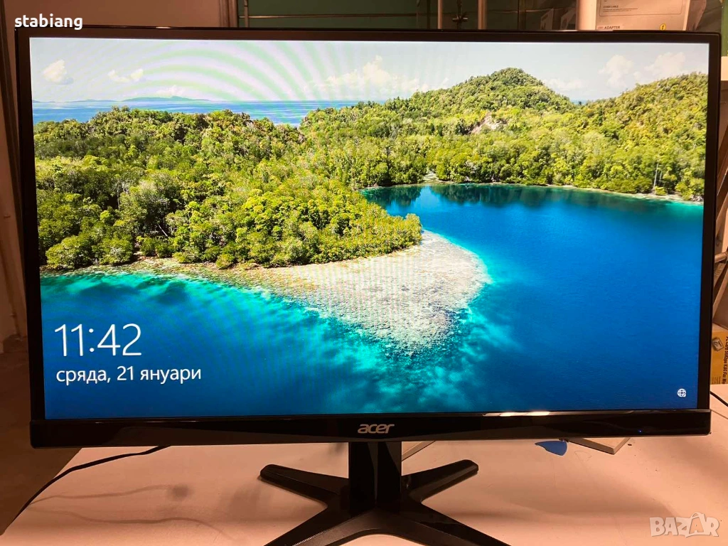 Монитор ACER 25" G257HL - Предпазващ Очите, снимка 1