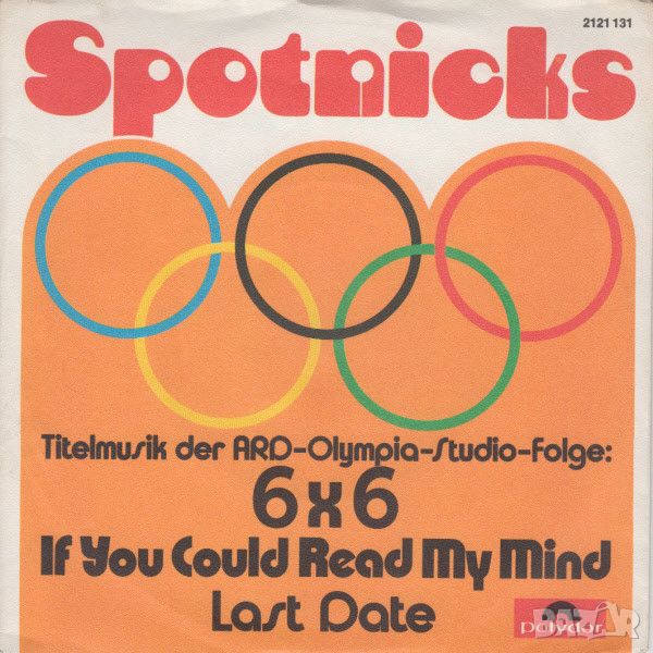 Грамофонни плочи Spotnicks ‎– If You Could Read My Mind 7" сингъл, снимка 1