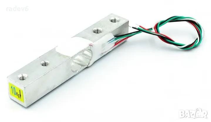 Сензор за тегло YZC131, 10KG, снимка 1