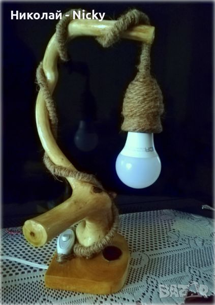 Настолна лампа в битов стил, снимка 1