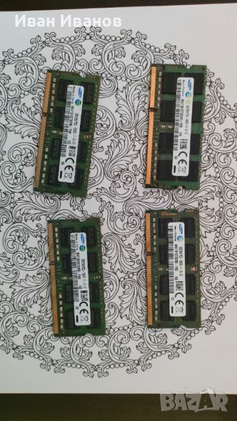 Рам памет за лаптоп samsung ddr3l 1600mHz 32GB 4x8gb, снимка 1