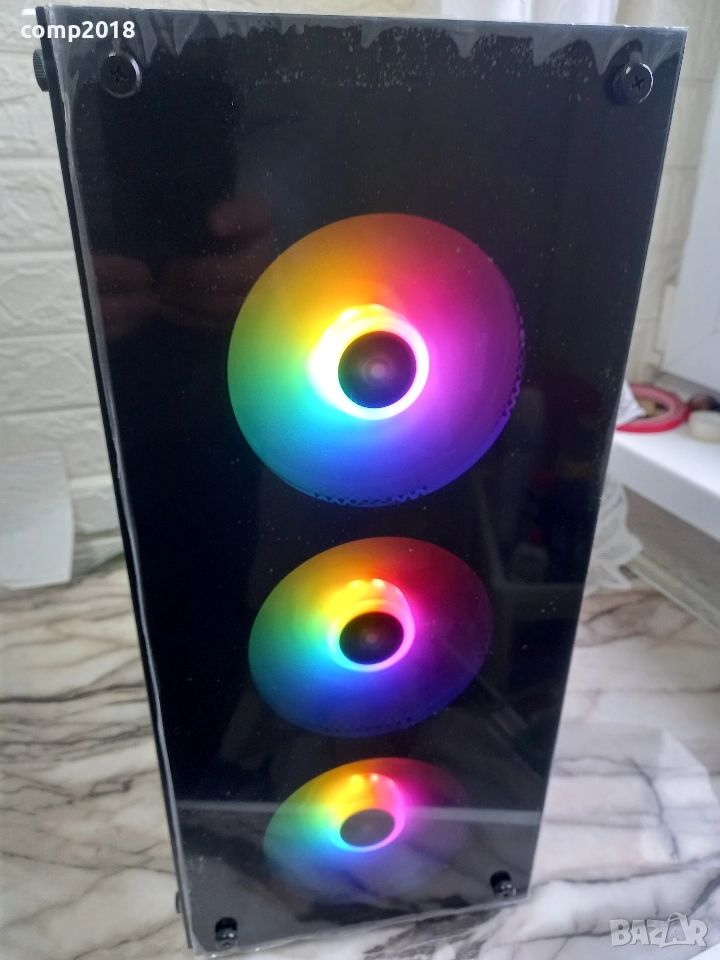 Геймърски компютър Intel® Core™ i7-9700K 16gb DDR4 AMD RX 5700 XT, снимка 1