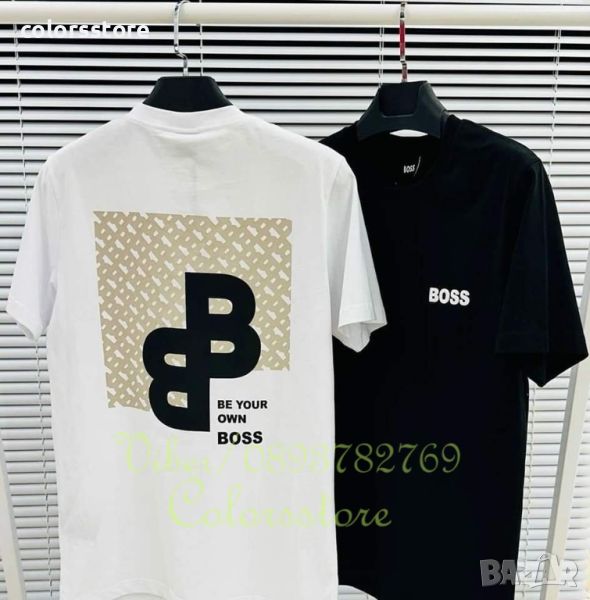 Мъжка тениска Boss-SS 140m, снимка 1