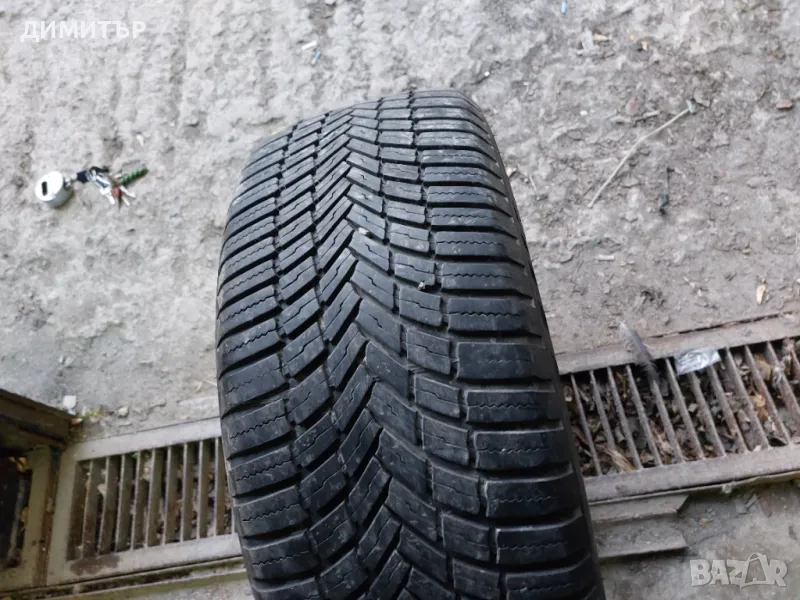 САМО 1бр.всесезонна гума BRIDGESTONE 225/55/18 DOT2122, снимка 1