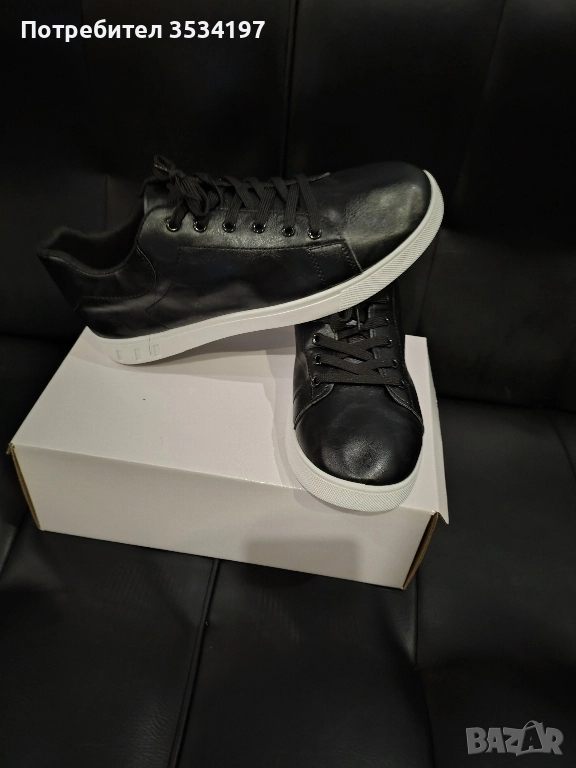 Елегантни мъжки обувки размер 45, снимка 1