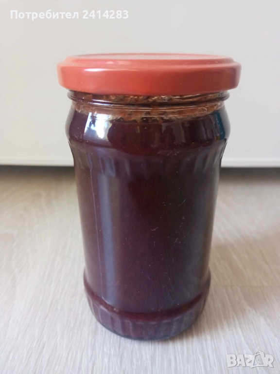 Домашно сладко сини сливи и едросмляна лютеница с безплатна доставка!, снимка 1