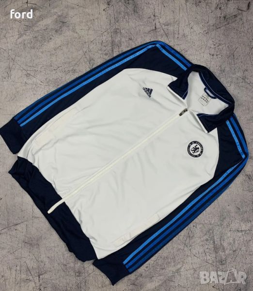 Анцуг горнище Chelsea adidas white , снимка 1